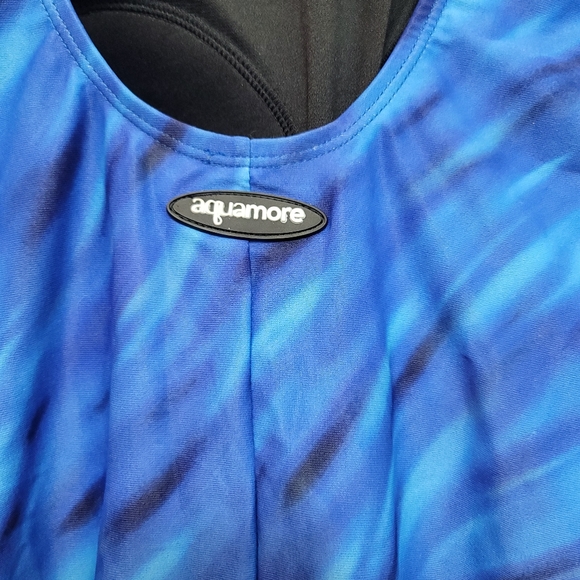NWOT.  Aquamore One Piece Swimsuit.   Size 18W.  (182) - Picture 3 of 12